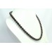 Beautiful Single Line Natural Garnet Round Beads Stones NECKLACE 20 inch B41